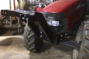 Tractor bracket for Harvester Machine